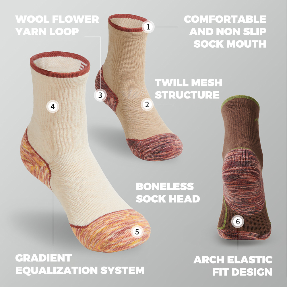 Naturehike Socks Sports Hygros - đánh giá và giá Wool Hiking Sock