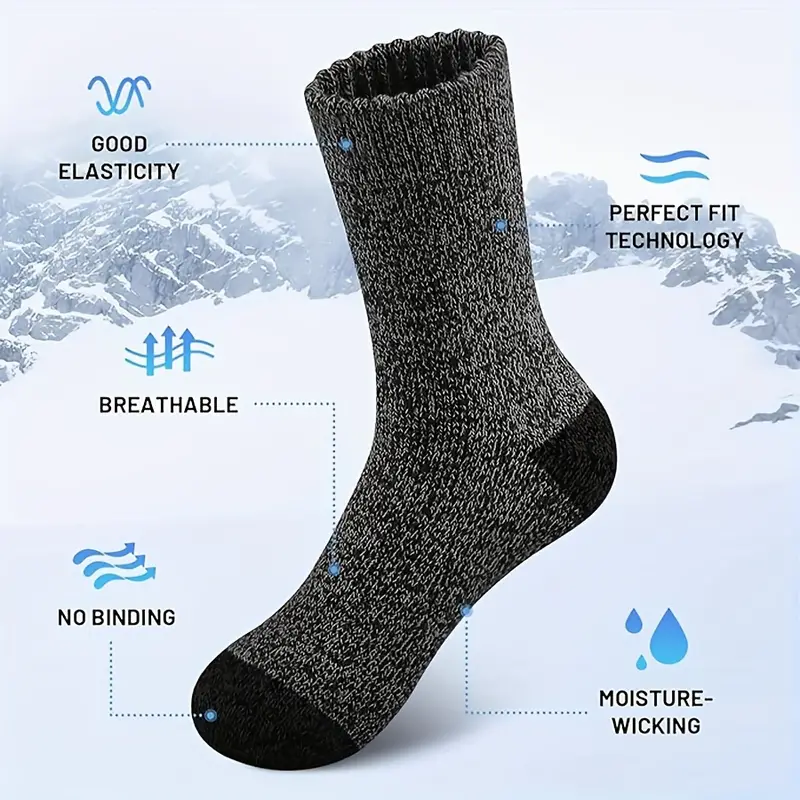 5 Pairs Merino Wool Socks For  - đánh giá và giá Wool Hiking Sock
