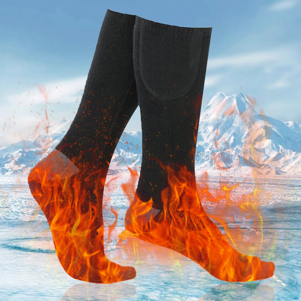 Electric Heated Socks (No Batt - đánh giá và giá Thermal Sock Winter