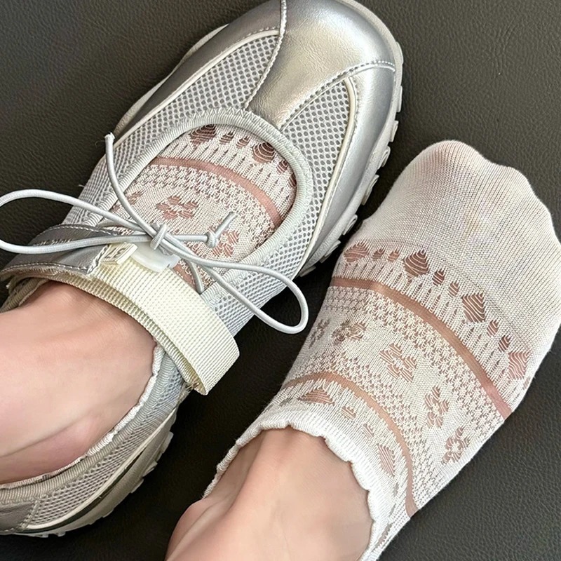 Lace Openwork Ballet Socks for - đánh giá và giá Invisibility Sock Loafer
