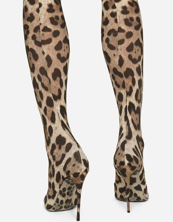 Sexy Leopard Over-the-Knee Str - đánh giá và giá Knee High Sock Women