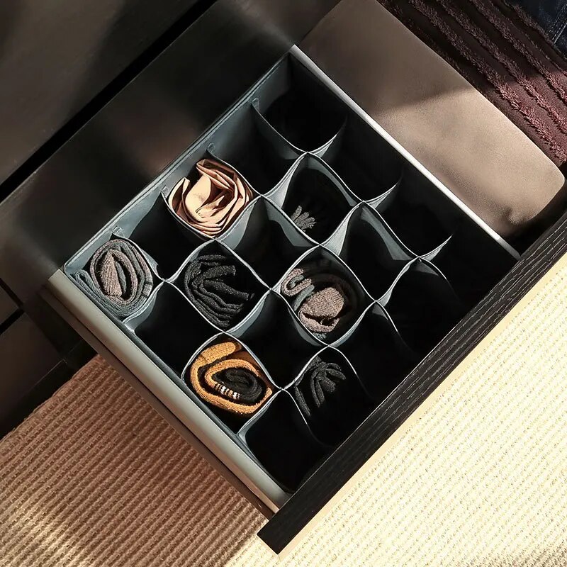 1pc Fabric Underwear Storage B - đánh giá và giá Sock Organizer Tray