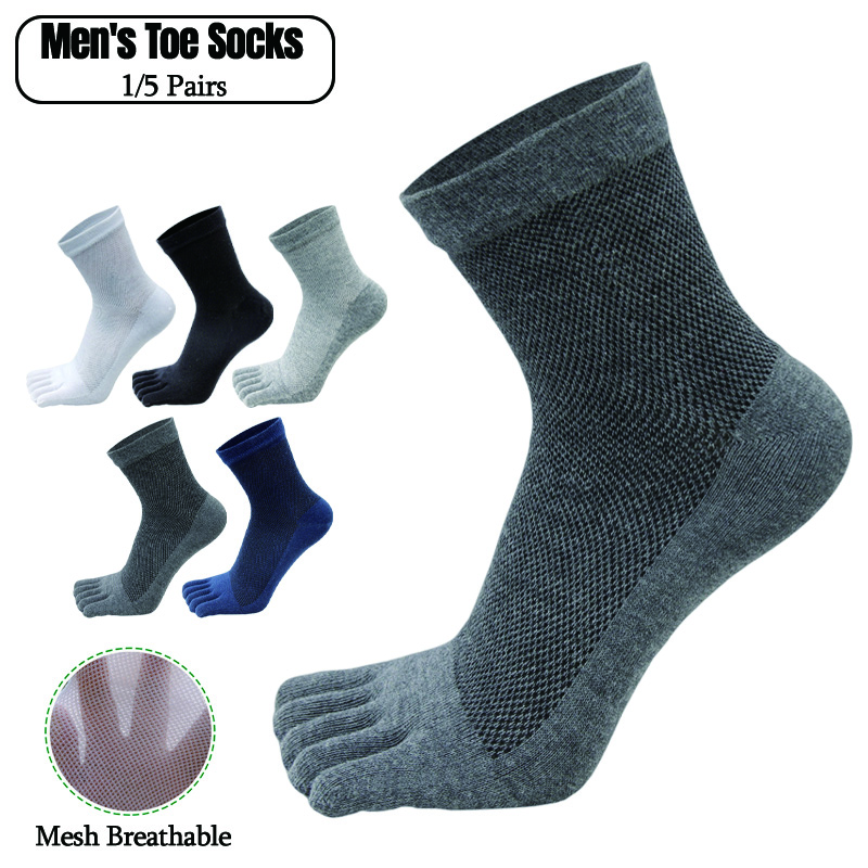 1/5 Pairs Summer Men Five Fing - đánh giá và giá Toe Sock Split