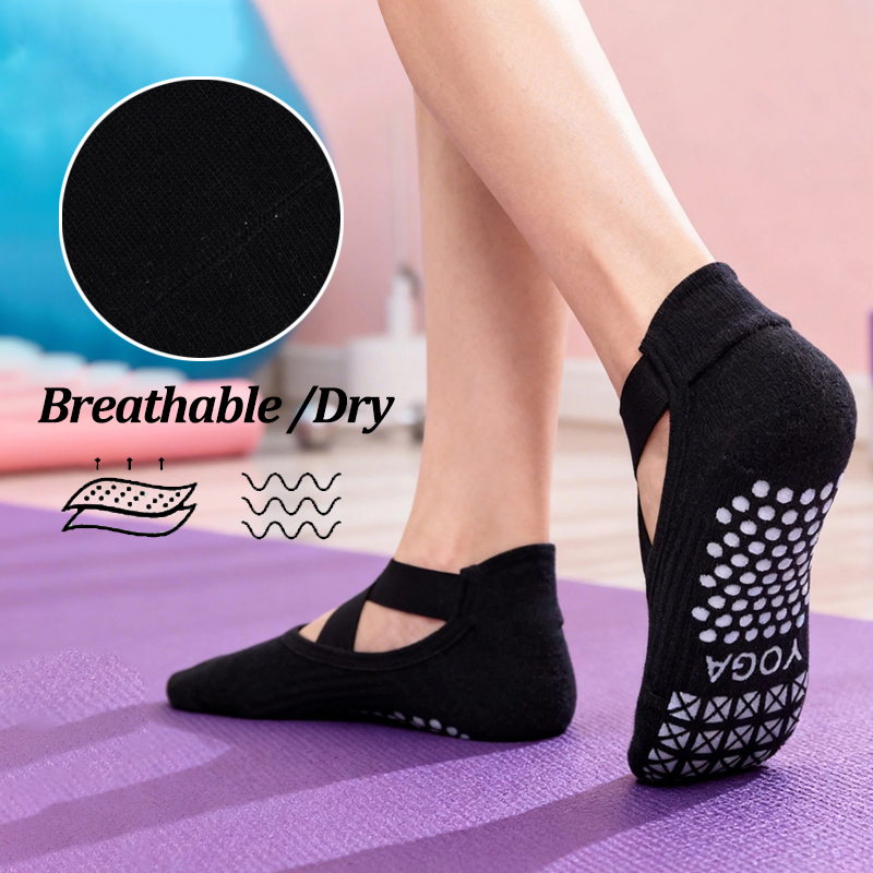 Women Non-Slip Yoga Socks Sili - đánh giá và giá Grip Sock Yoga