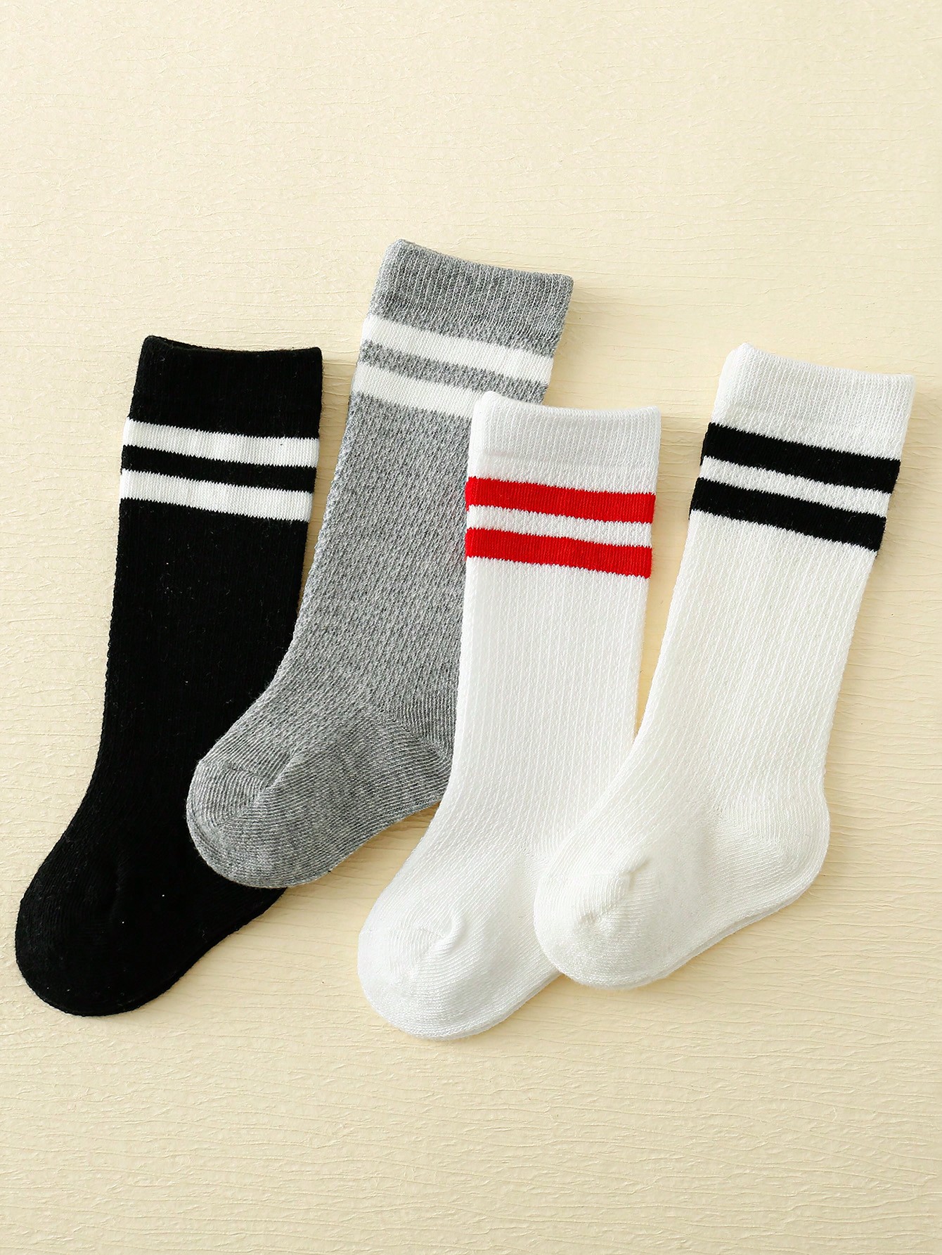4-Pack Baby Toddler Striped Cr - đánh giá và giá Cotton Crew Sock Pack
