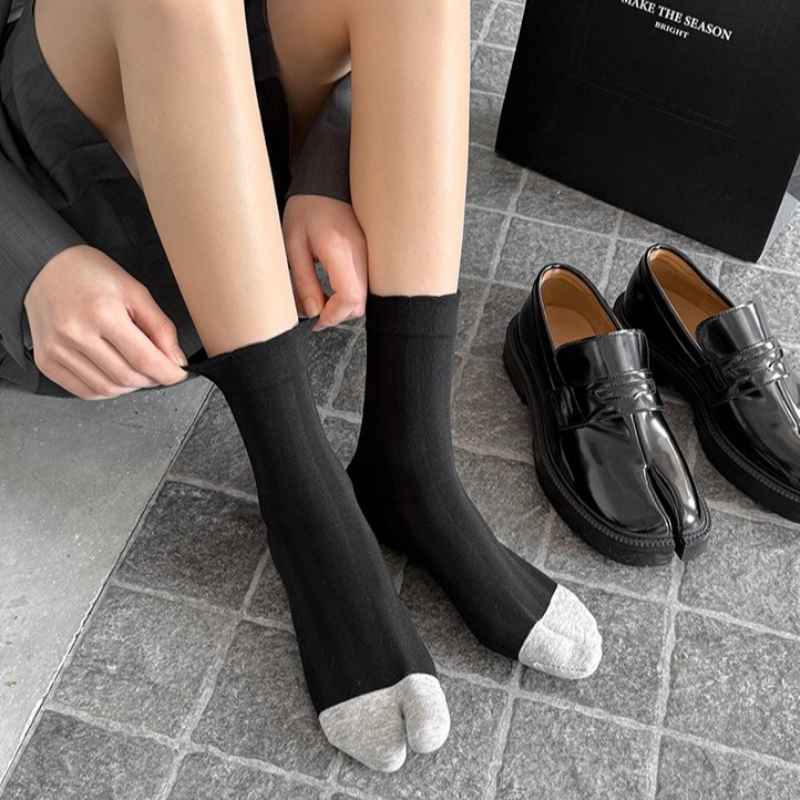Japanese Split toe Cotton Tabi - đánh giá và giá Toe Sock Split