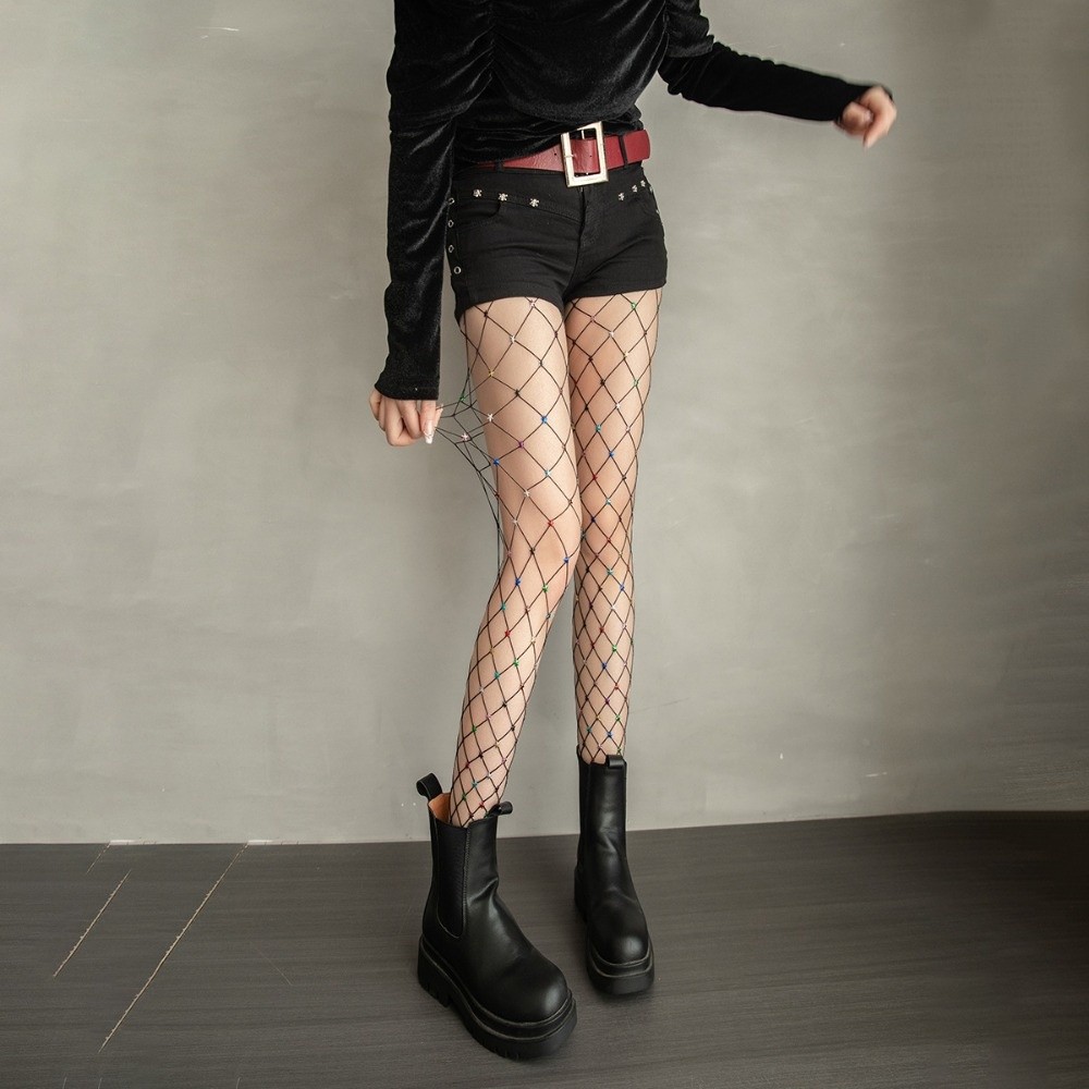 Y2K Colorful Fishnet Stockings - đánh giá và giá Fishnet Stocking Women