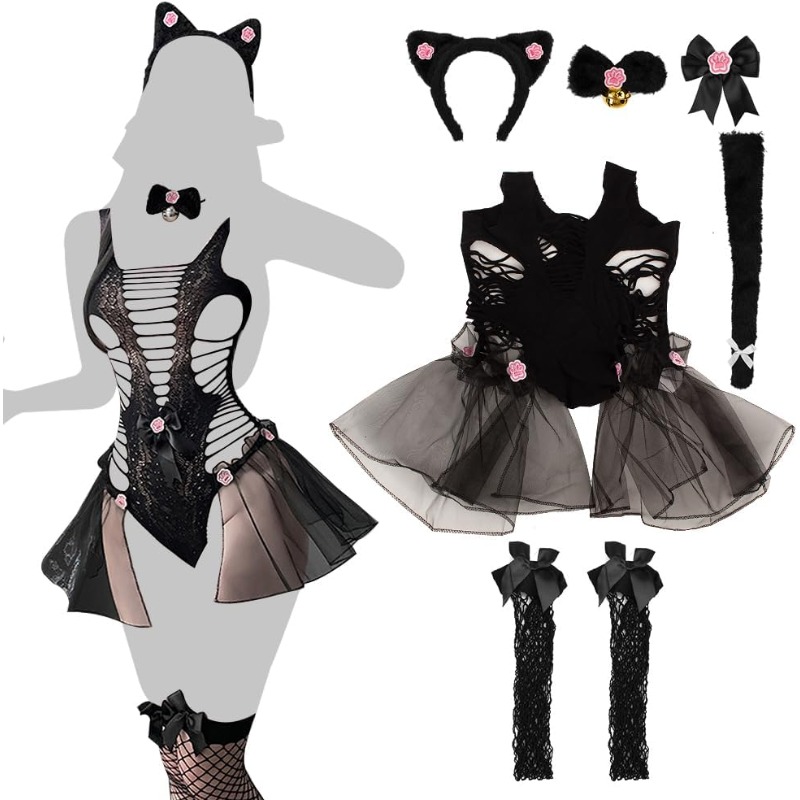 Women Sexy Lingerie Cosplay Ca - đánh giá và giá Fishnet Stocking Women