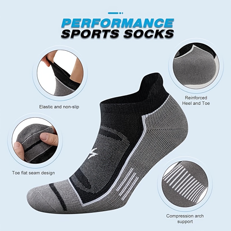 6 Pack Men's Athletic Socks Th - đánh giá và giá Athletic Sock Cushion