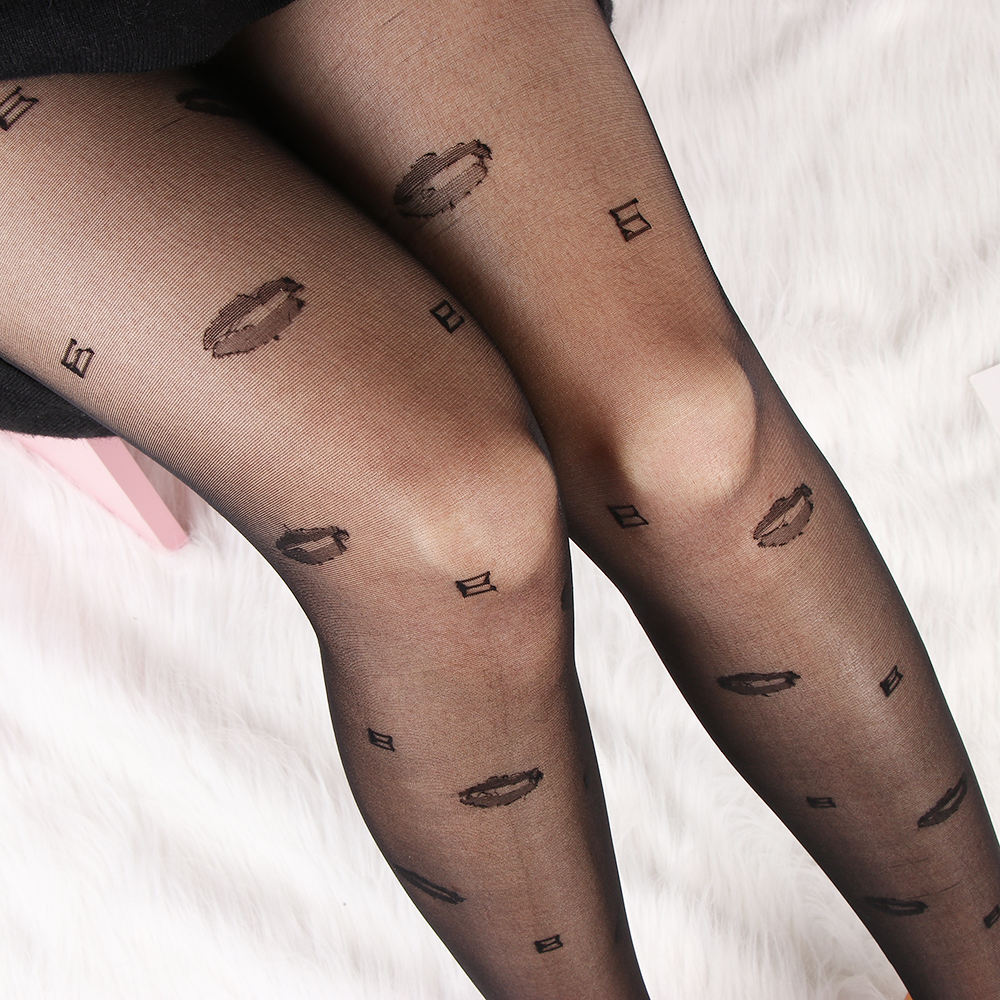 Sexy Women Love Dot Embroidery - đánh giá và giá Tights Pantyhose Sheer