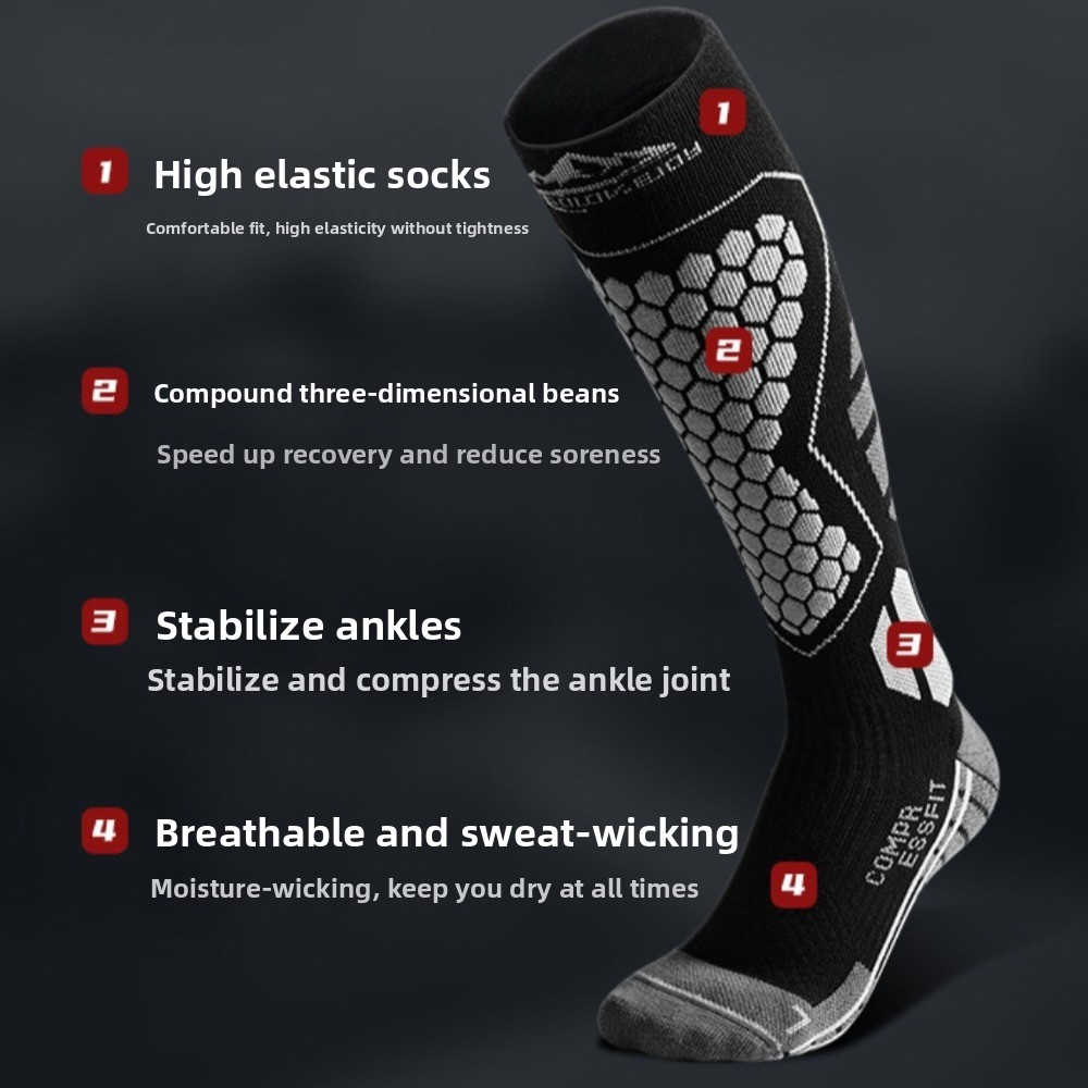 New Thickened Ski Socks Breath - đánh giá và giá Thermal Sock Winter
