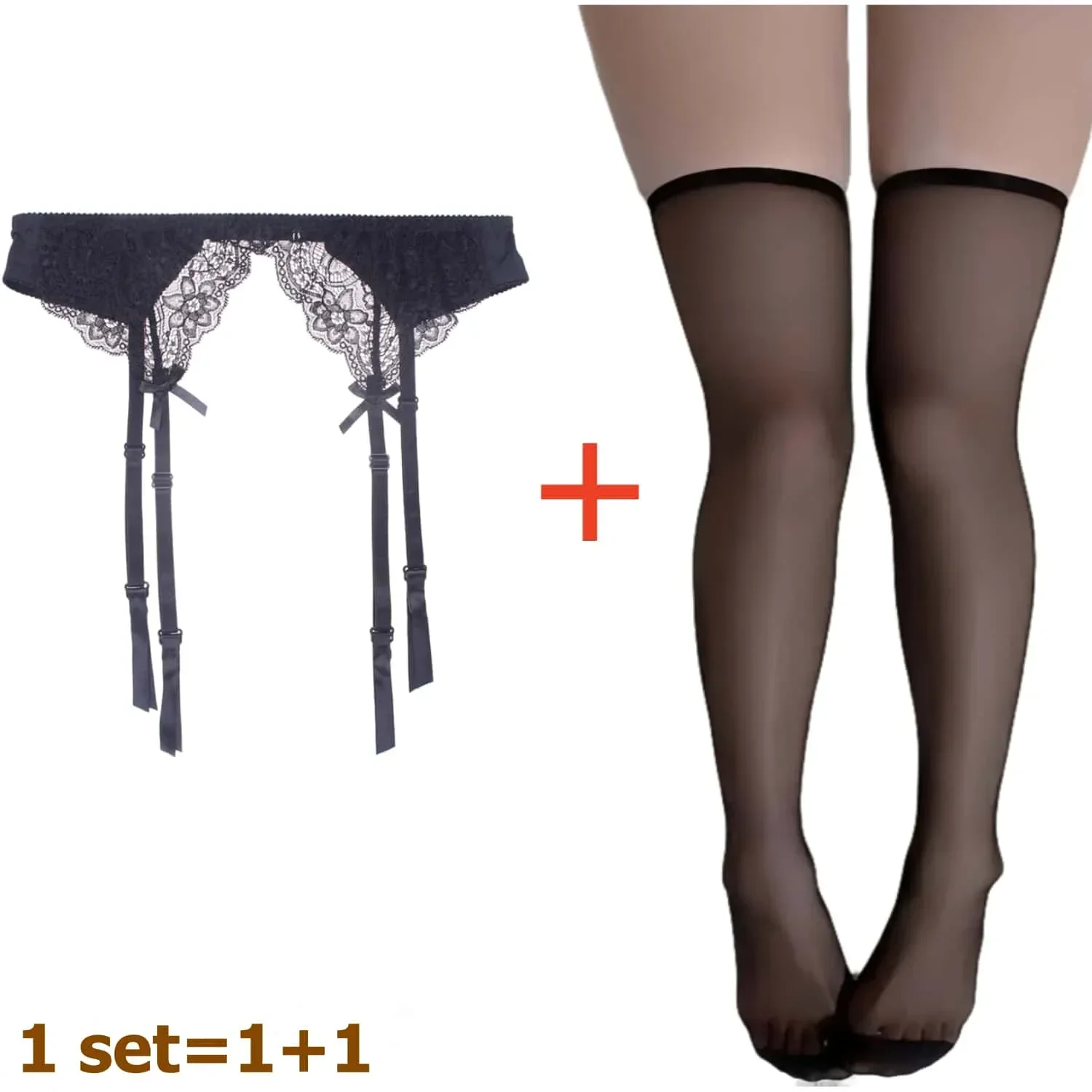 2PCS Women's Suspender Lace St - đánh giá và giá Tights Pantyhose Sheer
