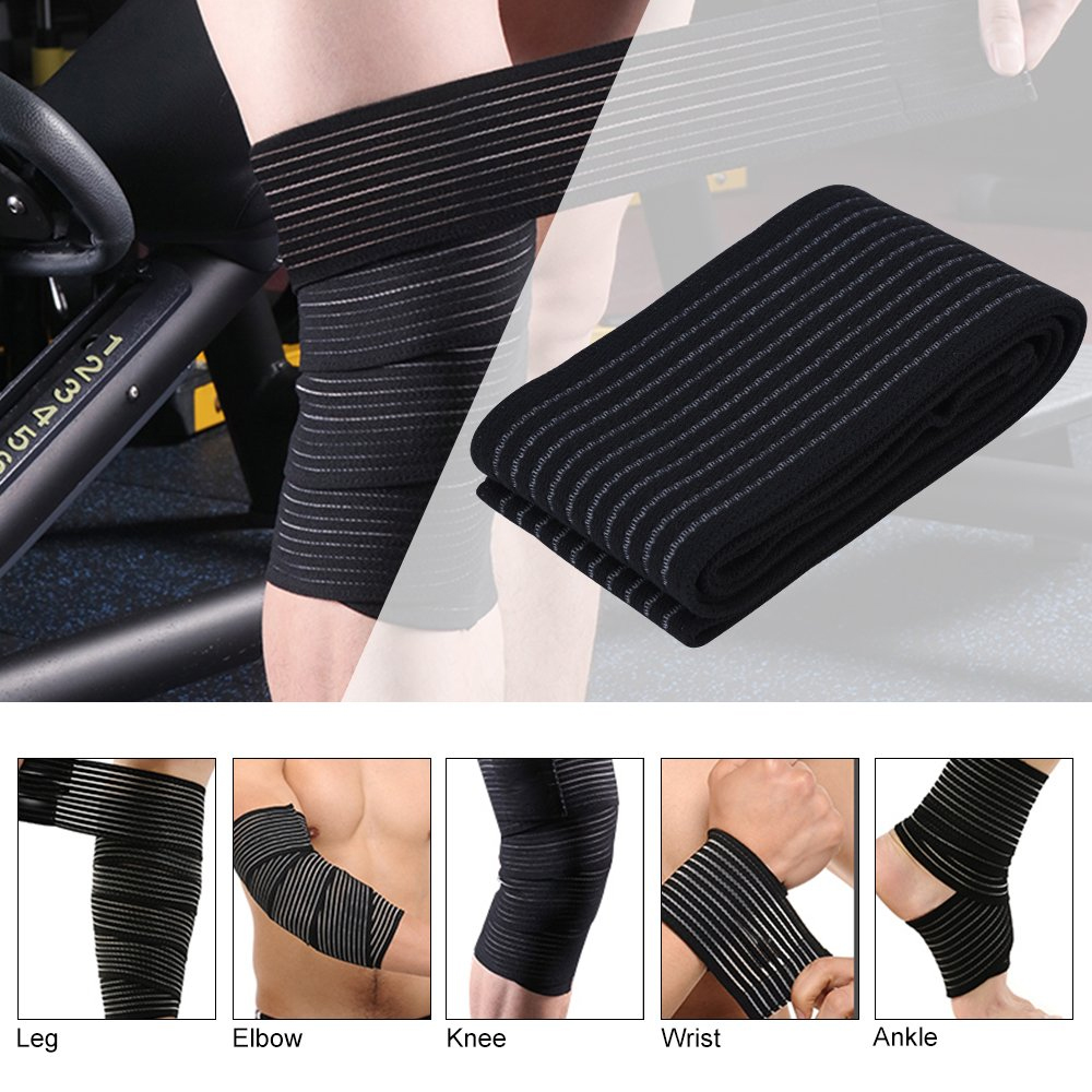 1PCS 40-300cm Compression Band - đánh giá và giá Compression Sleeve Calf