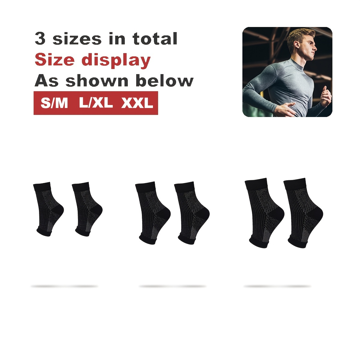 Ankle Support Socks Breathable - đánh giá và giá Ankle Brace Sock