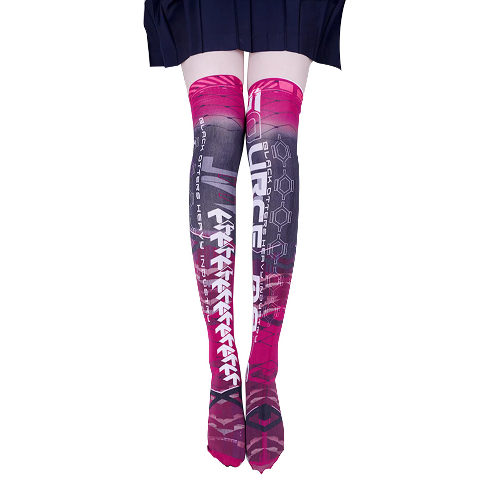 Anime Game Robot AI Mech Stock - đánh giá và giá Knee High Sock Women