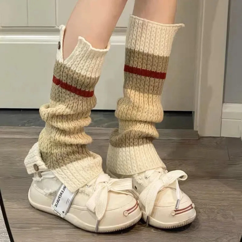 New ​Y2K Knitted Leg Warmers V - đánh giá và giá Boot Sock Slouchy