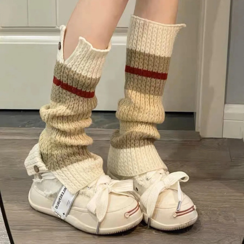 New ​Y2K Knitted Leg Warmers V - đánh giá và giá Boot Sock Slouchy