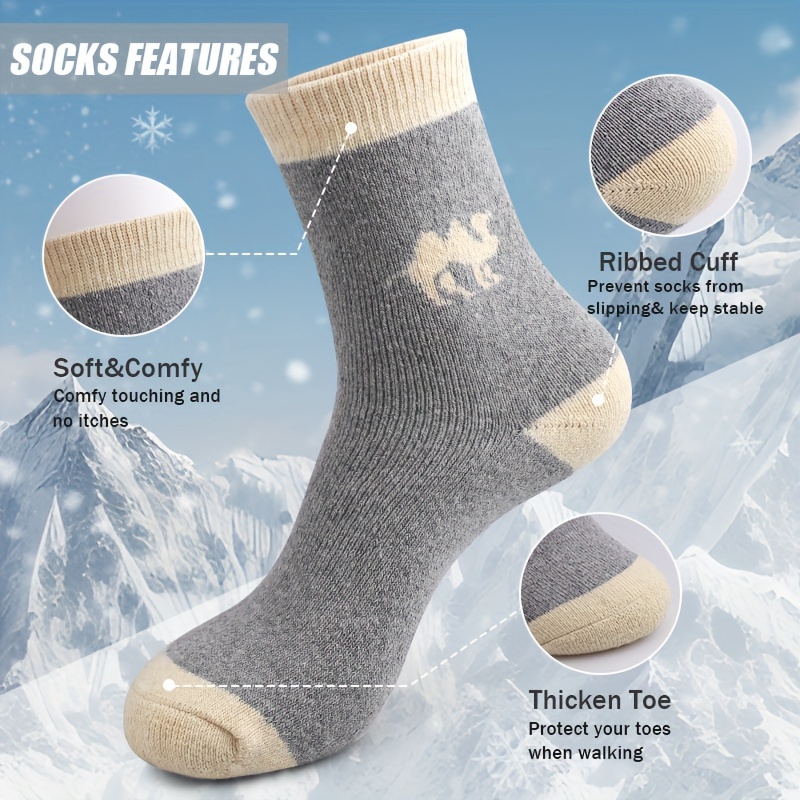 5 Pairs Thermal Winter Socks T - đánh giá và giá Thermal Sock Winter