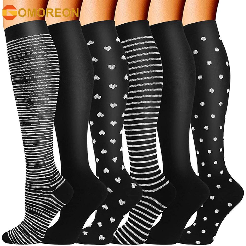 GOMOREON 6Pairs Compression So - đánh giá và giá Compression Sock Medical