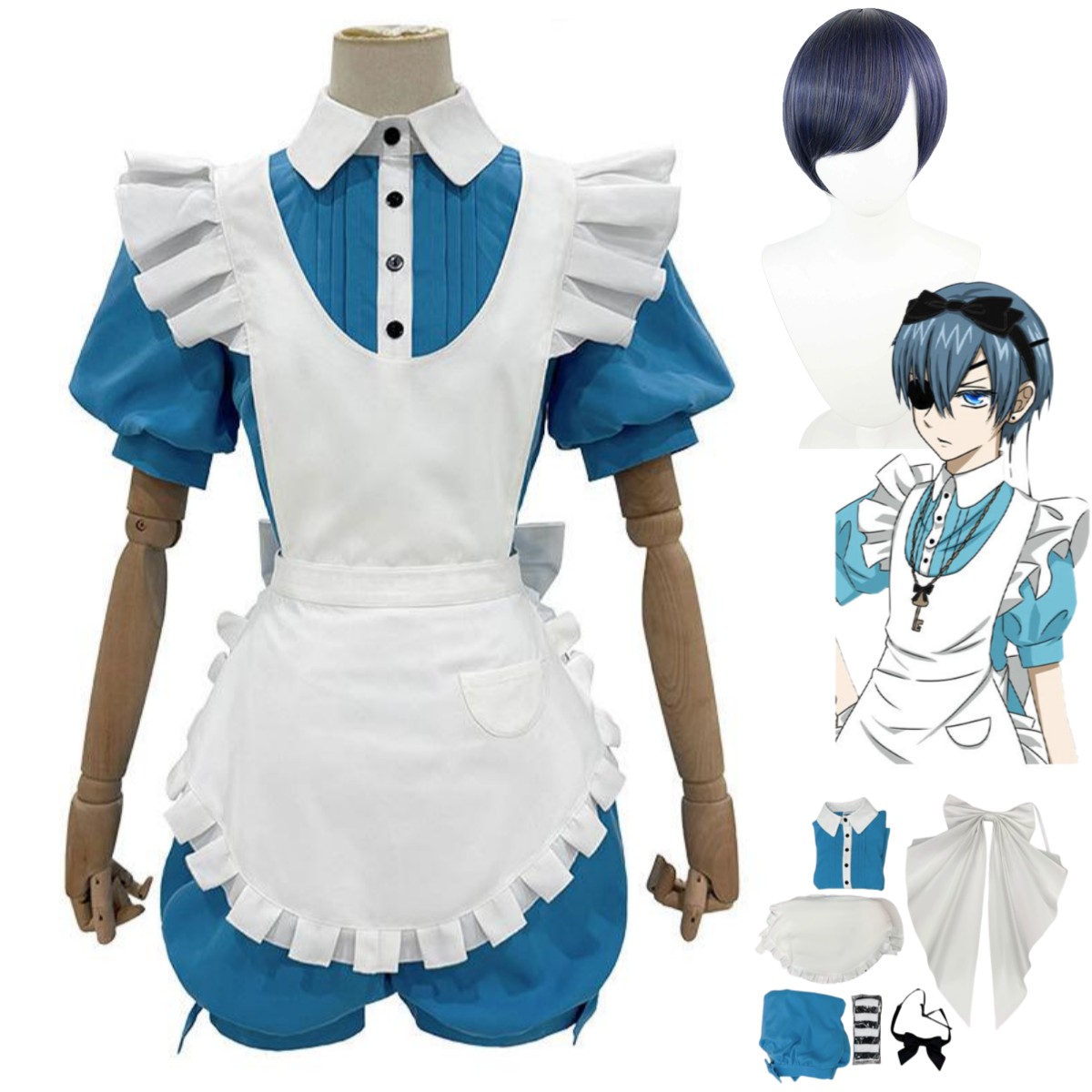 Anime Ciel Phantomhive Smile C - đánh giá và giá Dress Sock Men