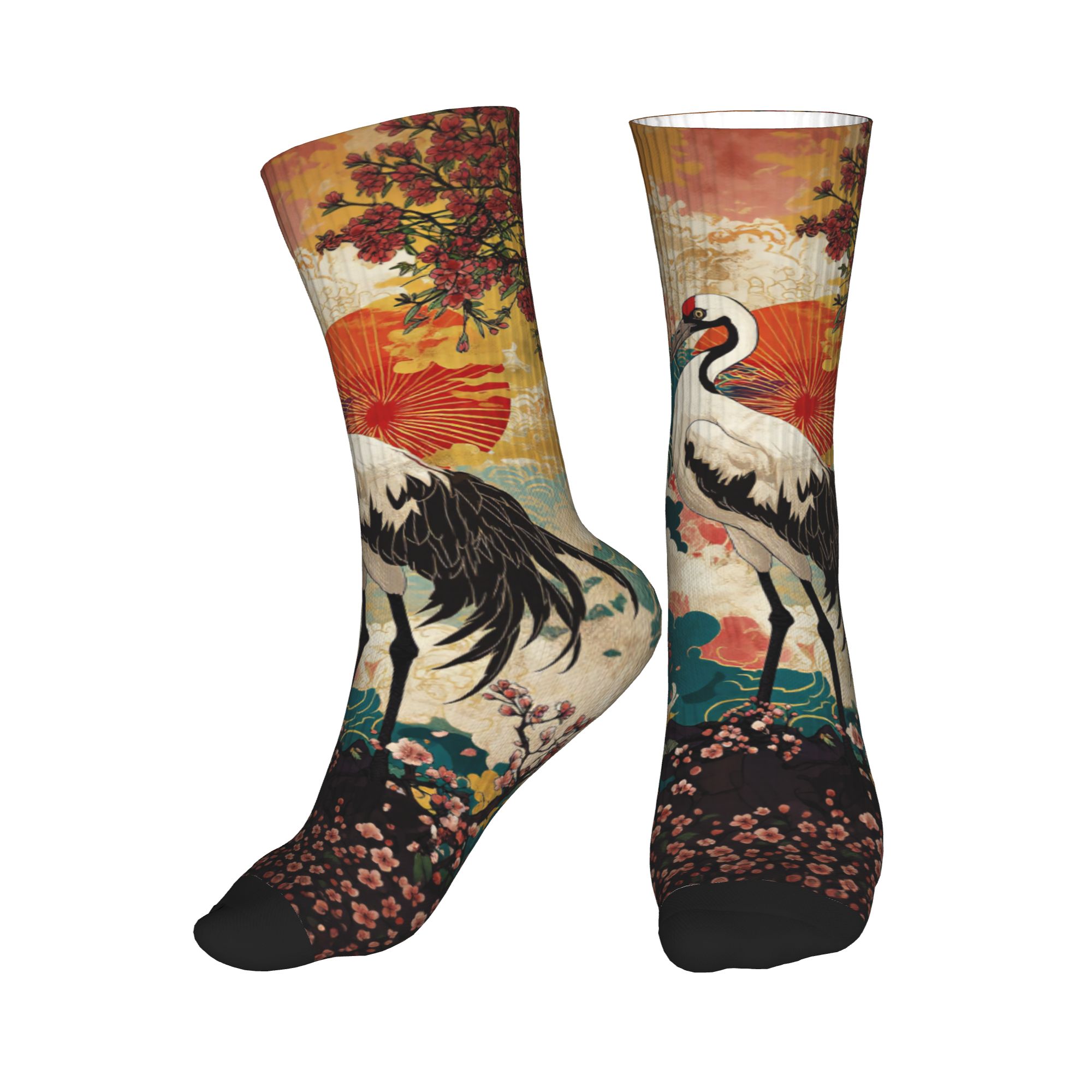 Fashion Men's Ukiyo-e Double C - đánh giá và giá Dress Sock Men
