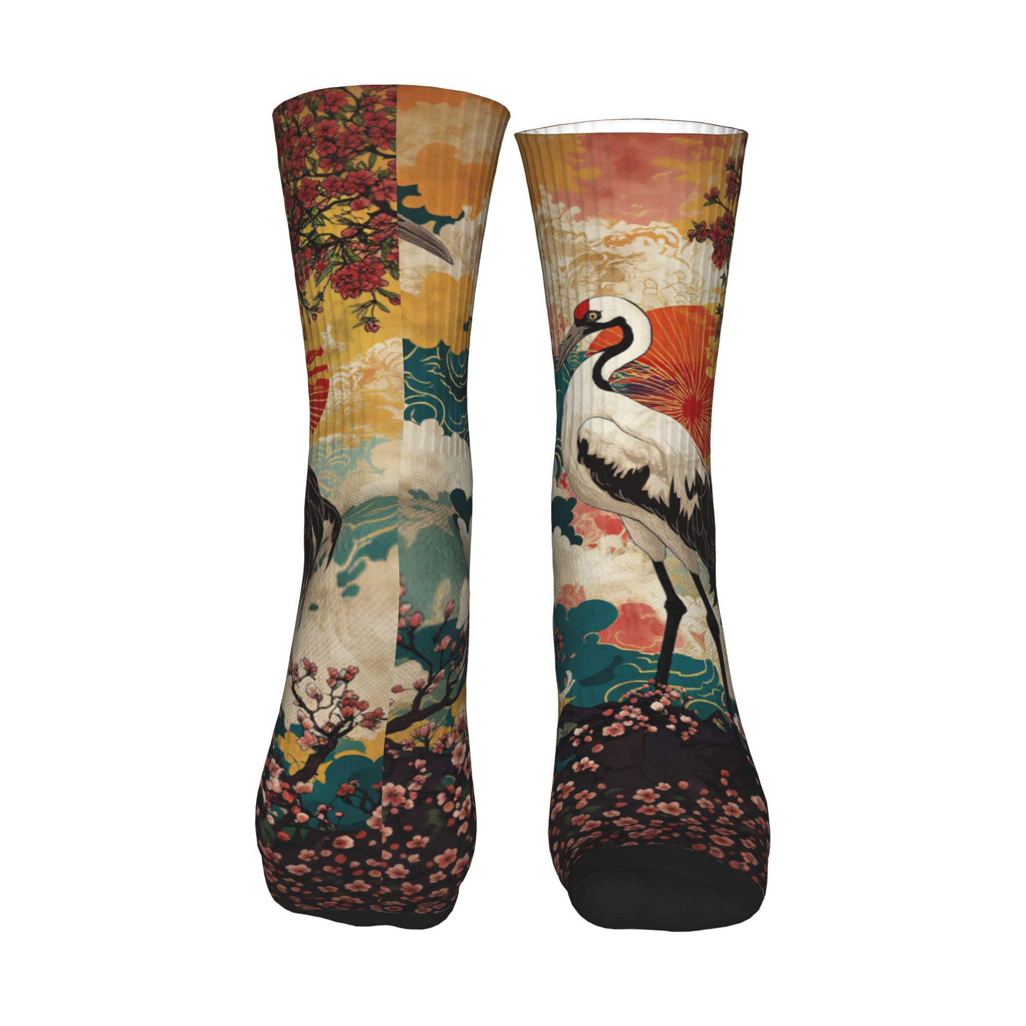 Fashion Men's Ukiyo-e Double C - đánh giá và giá Dress Sock Men