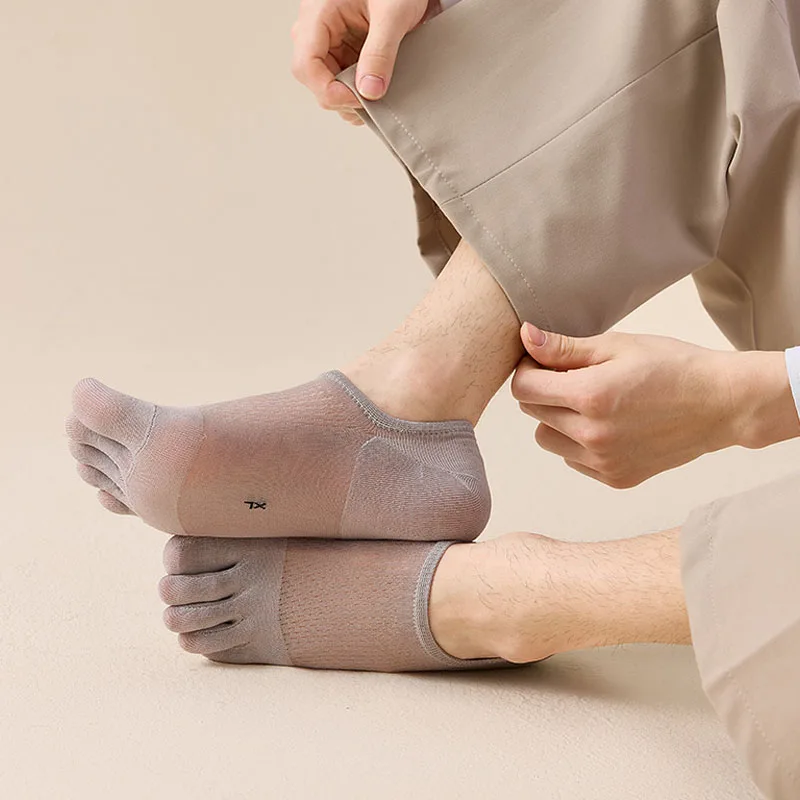 5 Pairs Man Summer Thin Toe So - đánh giá và giá Ankle Sock Low Cut
