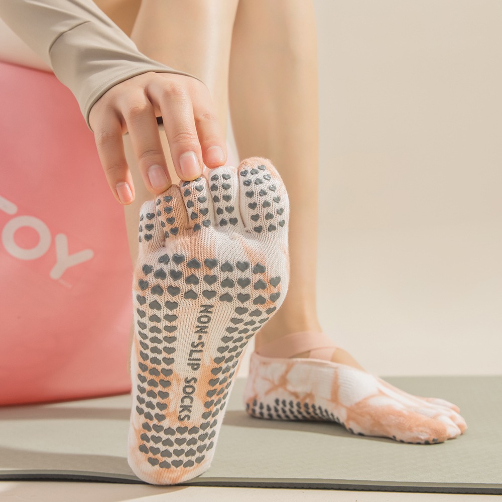 Women's Tie-Dye Five-Finger Gr - đánh giá và giá Toe Sock Split