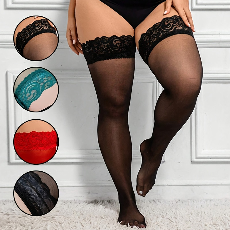 Plus Size Women Thigh High Sto - đánh giá và giá Thigh High Sock Stay Up