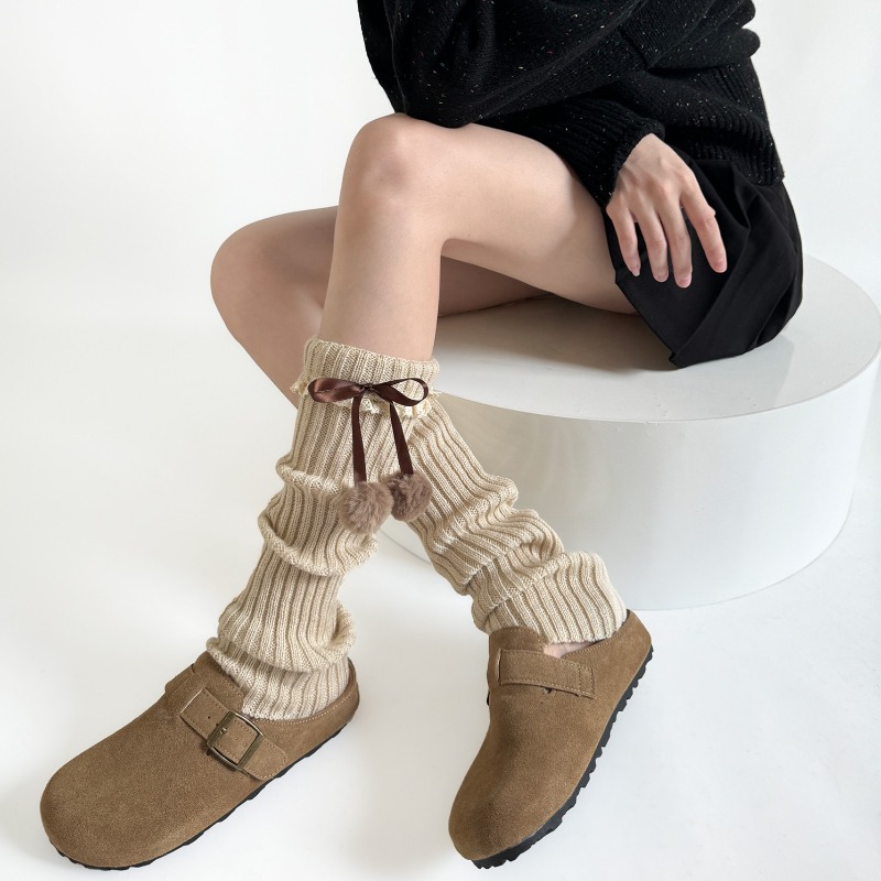 Camel Knit Leg Warmers with Fu - đánh giá và giá Boot Sock Slouchy