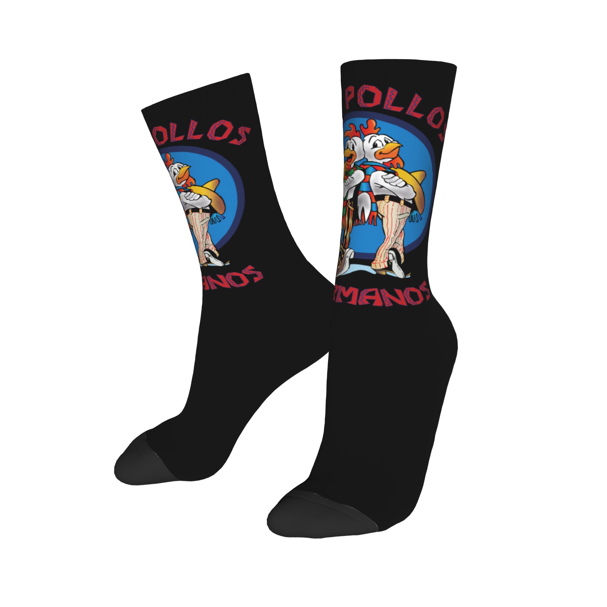 Custom Funny Los Pollos Herman - đánh giá và giá Dress Sock Men