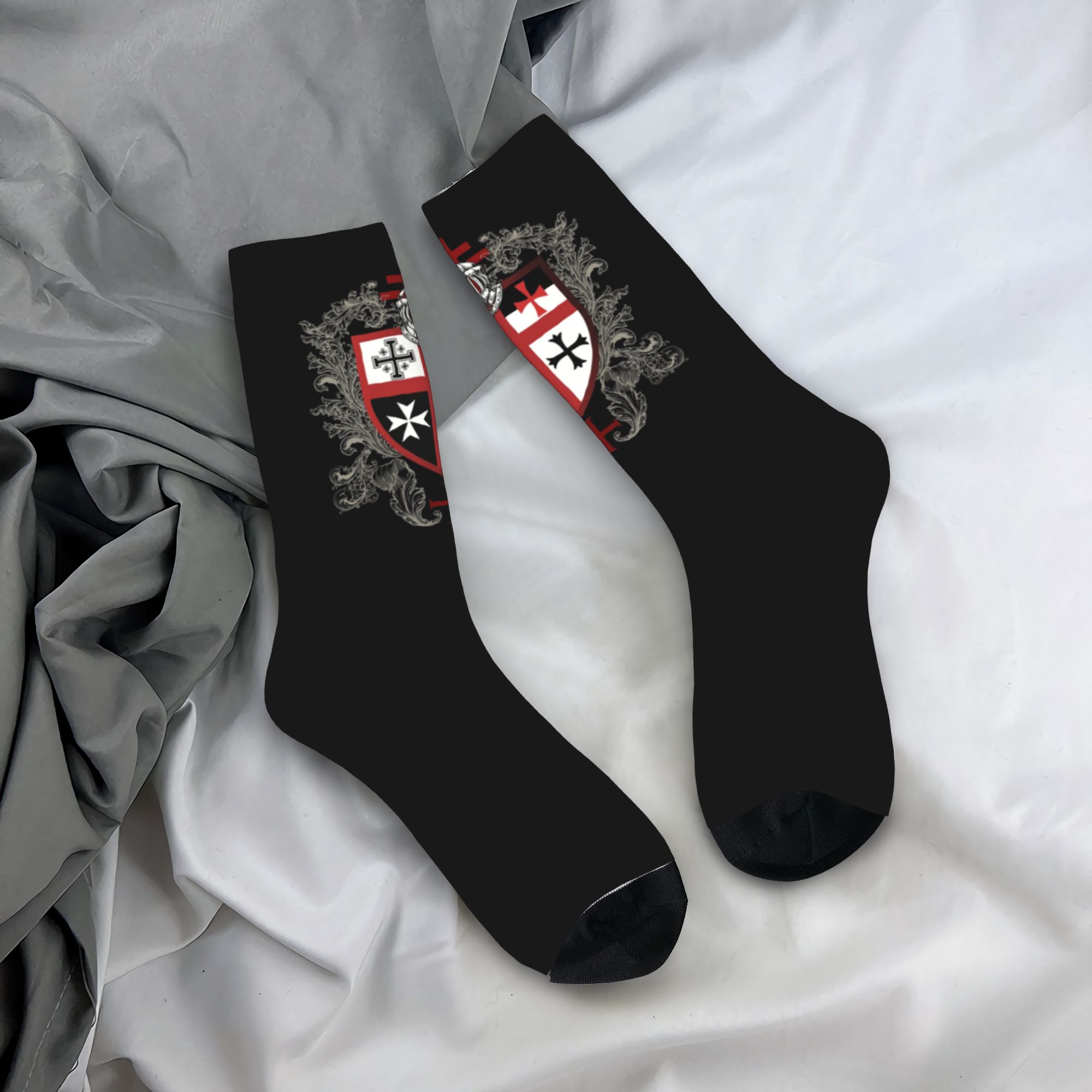 Custom Knights Templar Cross S - đánh giá và giá Dress Sock Men