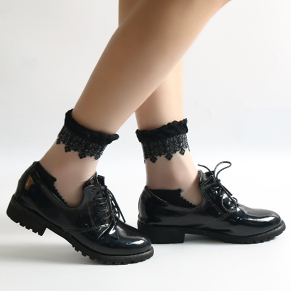 Woman Lace short sock thin soc - đánh giá và giá Invisibility Sock Loafer