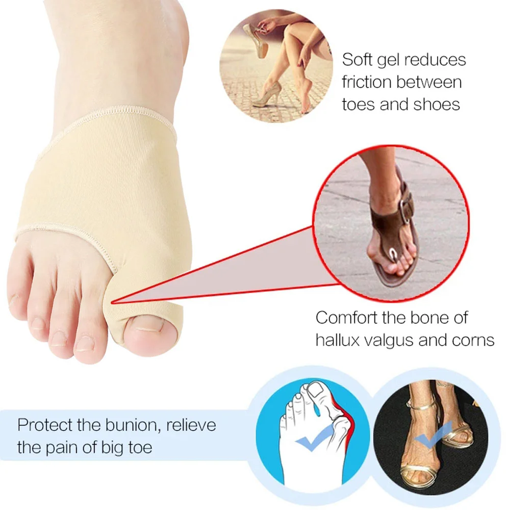2Pcs Toe Separator Hallux Valg - đánh giá và giá Ankle Brace Sock