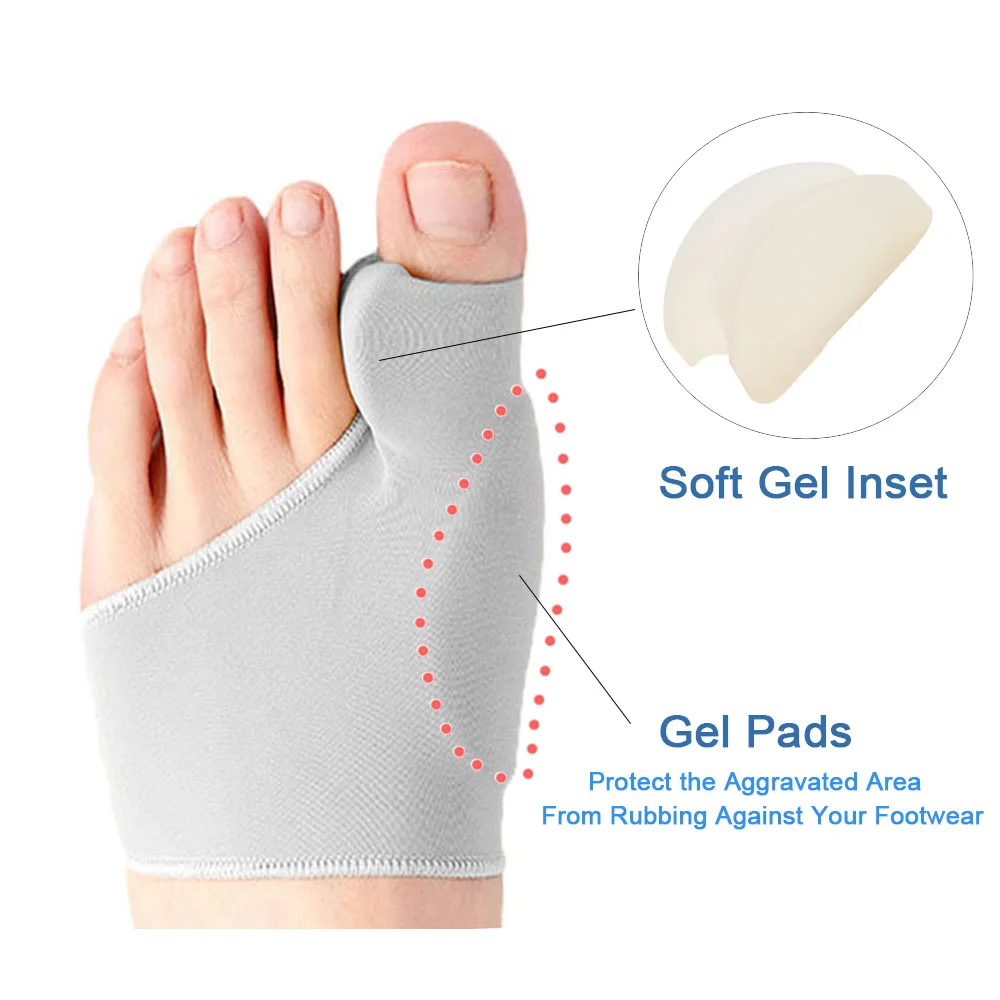 2Pcs Toe Separator Hallux Valg - đánh giá và giá Ankle Brace Sock