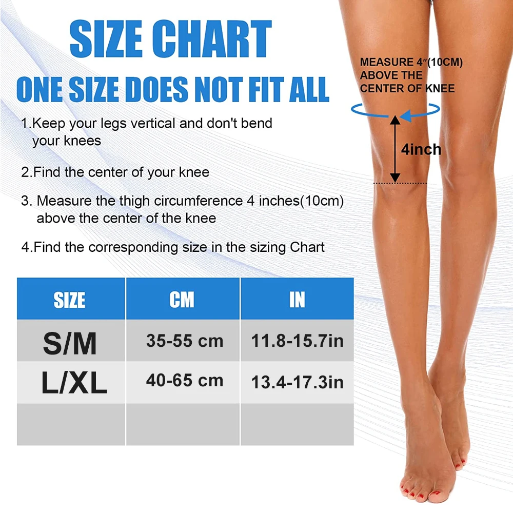 1 Pair Knee Brace for Women an - đánh giá và giá Compression Sleeve Calf